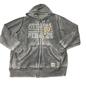 Vintage Pittsburgh Pirates Full Zip Hoodie